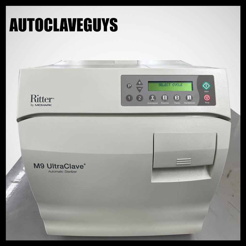 Midmark M9 Autoclave With Full Six Month Parts Labor Warranty
