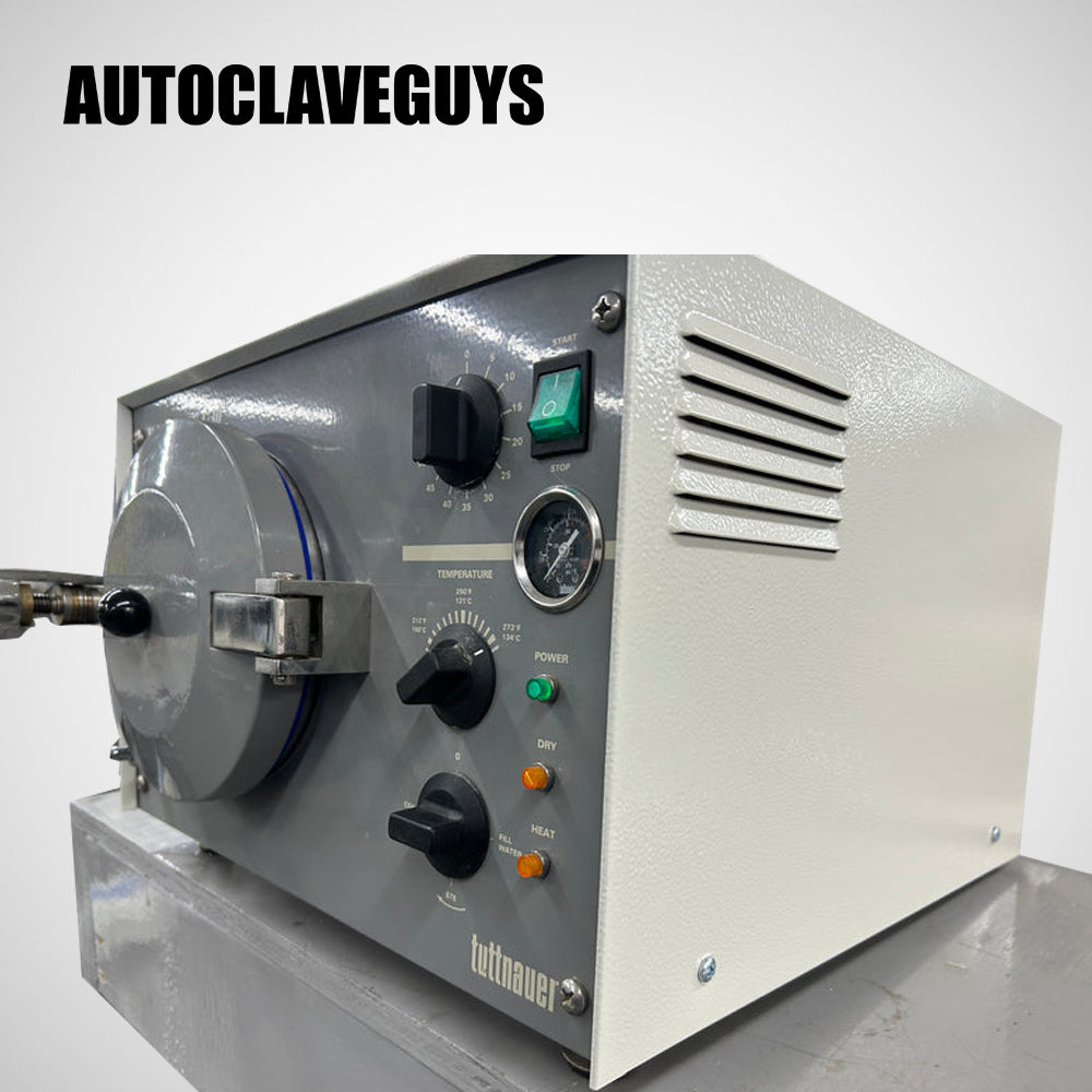 Tuttnauer 1730 Autoclave With Full Six Month Parts And Labor Warranty