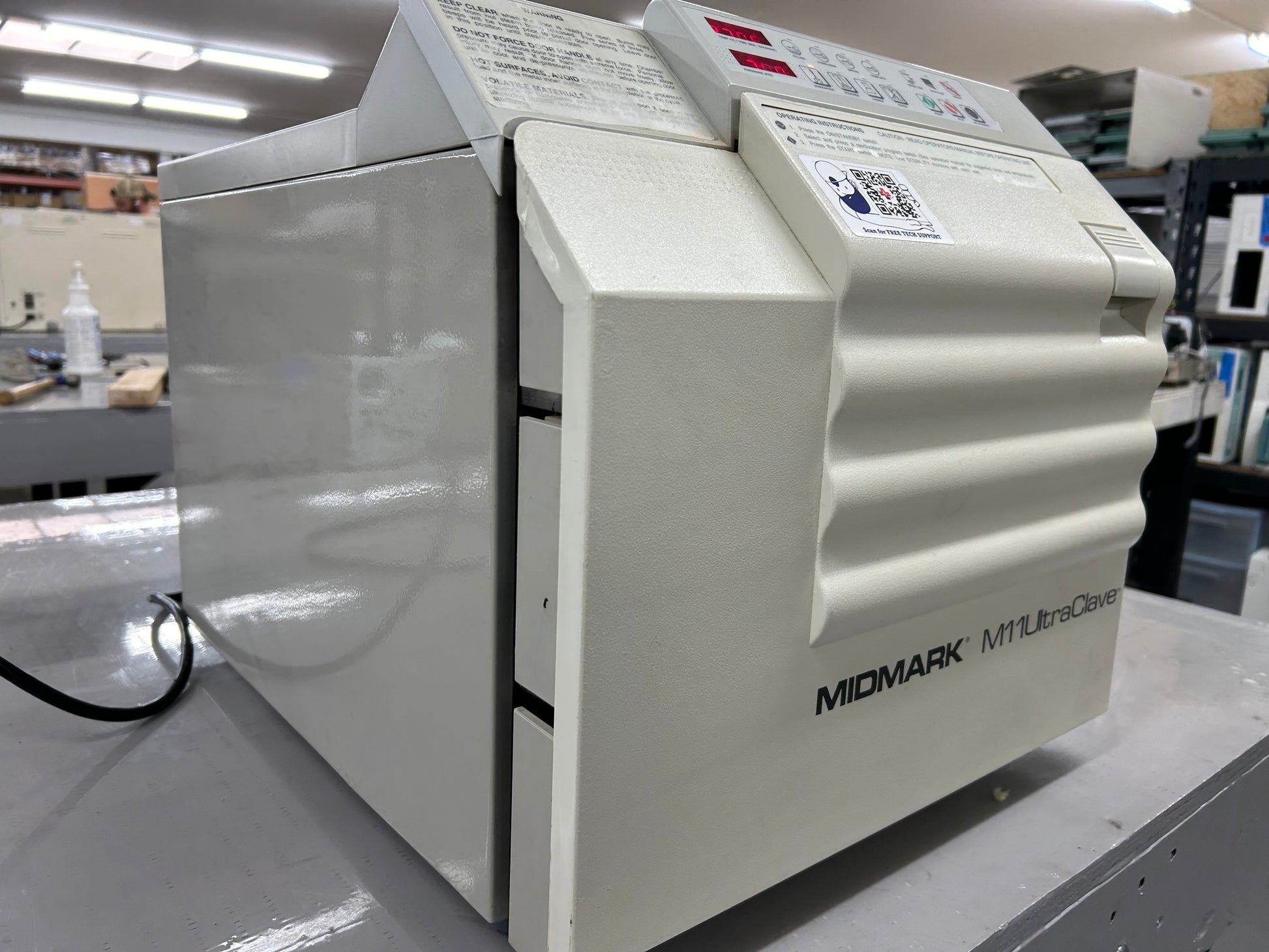 Refurbished Midmark M11 Autoclave with 6-Month Warranty - AUTOCLAVEGUYS