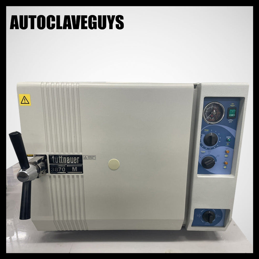 Tuttnauer 3870M Autoclave with 1 Year Full Parts Labor Warranty