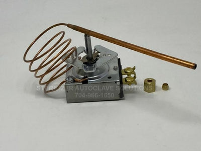 Tuttnauer 1730M Thermostat w/Nut & Ferrell OEM 01620101