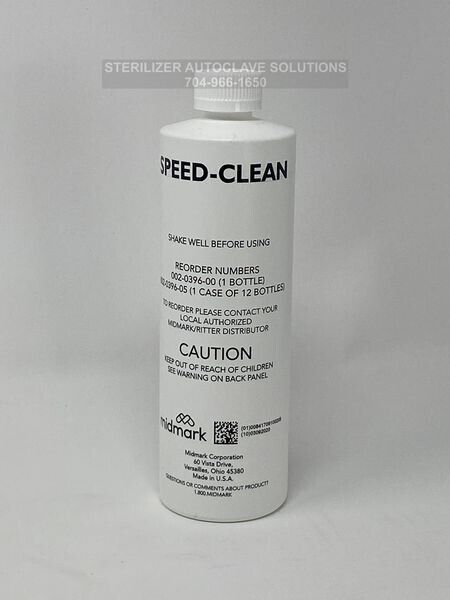 Midmark Speed-Clean Autoclave Cleaner 16oz Bottle 002-0396-00