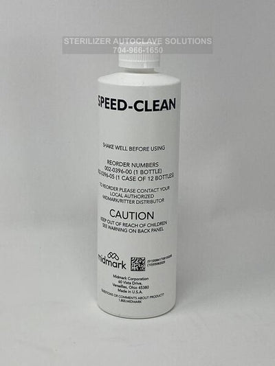 Midmark Speed-Clean Autoclave Cleaner 16oz Bottle 002-0396-00