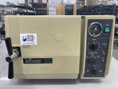 Tuttnauer 2340M Autoclave Refurbished –  6 Month WARRANTY 9909485