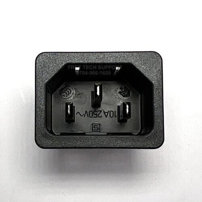 Midmark M9 SNAP-IN AC RECEPTACLE RPI Part #RPR290 OEM Part #015-0639-00